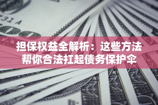 武汉担保权益全解析：这些方法帮你合法扛起债务保护伞