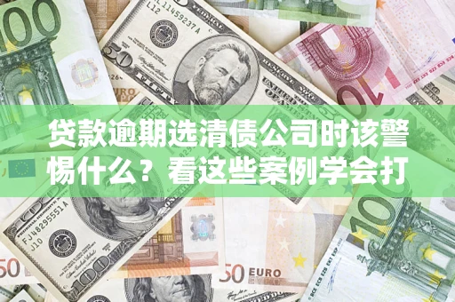武汉贷款逾期选清债公司时该警惕什么？看这些案例学会打翻身仗