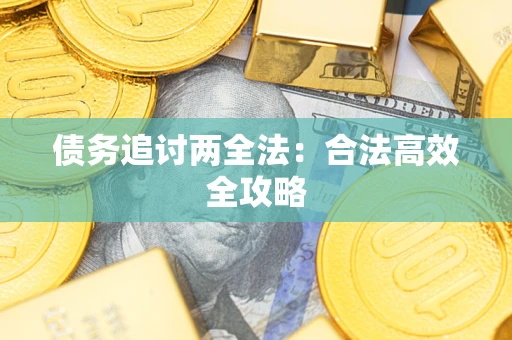 武汉债务追讨两全法：合法高效全攻略