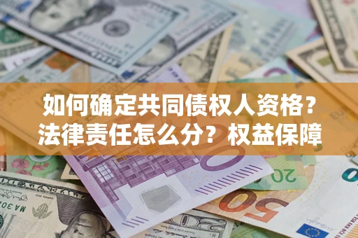 武汉如何确定共同债权人资格？法律责任怎么分？权益保障技巧揭秘！