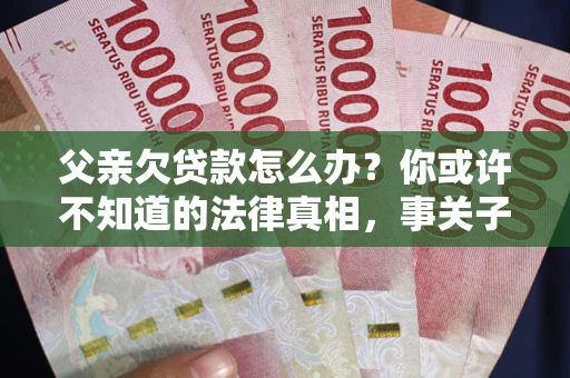 武汉父亲欠贷款怎么办？你或许不知道的法律真相，事关子女未来