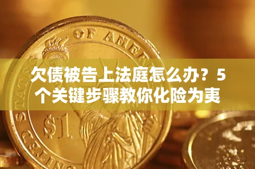 武汉欠债被告上法庭怎么办？5个关键步骤教你化险为夷