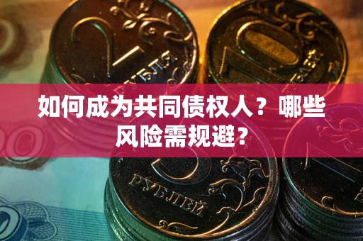 武汉如何成为共同债权人？哪些风险需规避？